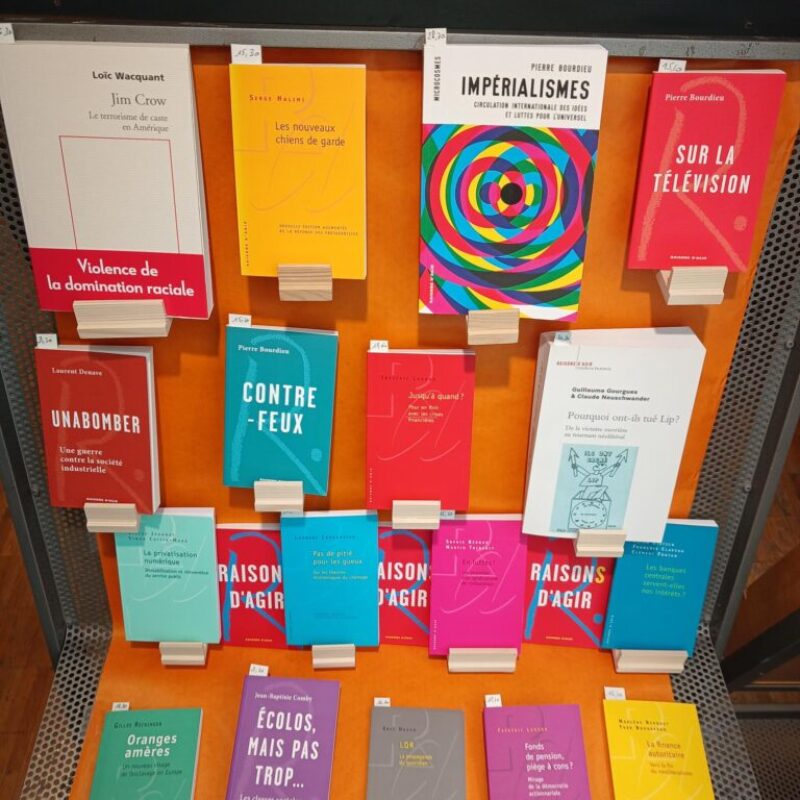 L&rsquo;édition « Raisons d&rsquo;agir » à l&rsquo;honneur