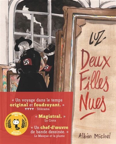 Luz - Deux filles nues, Albin Michel Boulevard librairie genève