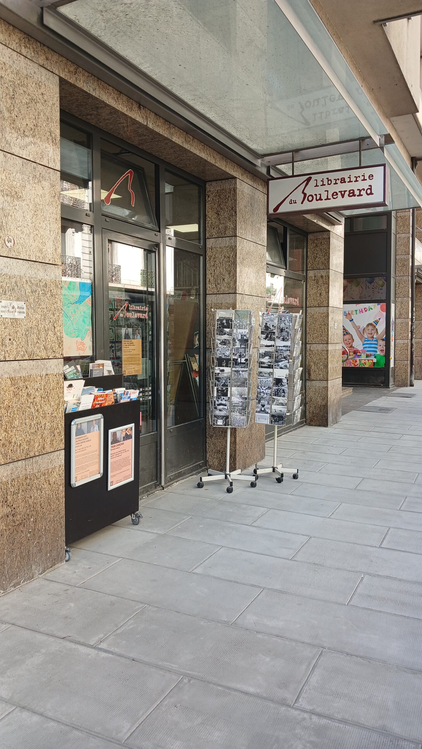 La librairie est accessible