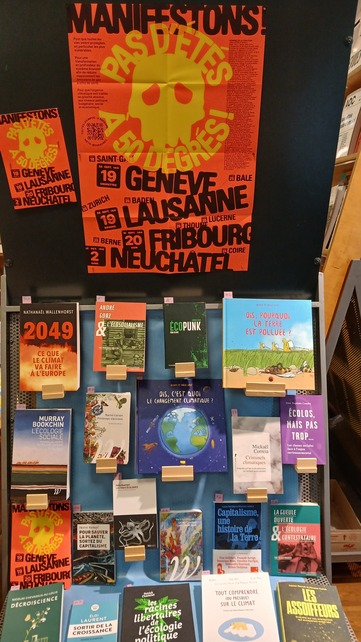 Pas d&rsquo;étés à 50°C
