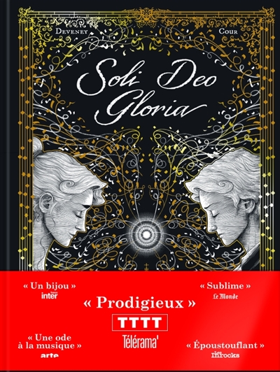 Soli deo gloria scénario Jean-Christophe Deveney dessin Edouard Cour coup de coeur Bach Vivaldi Baroque musique