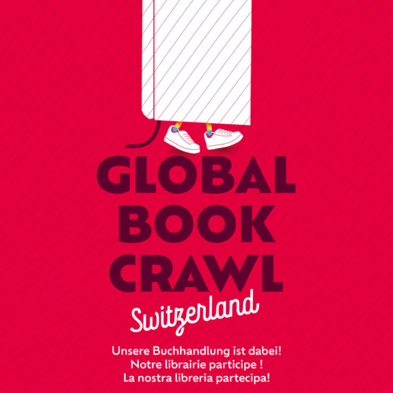 Global Book Crawl – Passez dans les librairies et gagnez un Bon suisse du livre