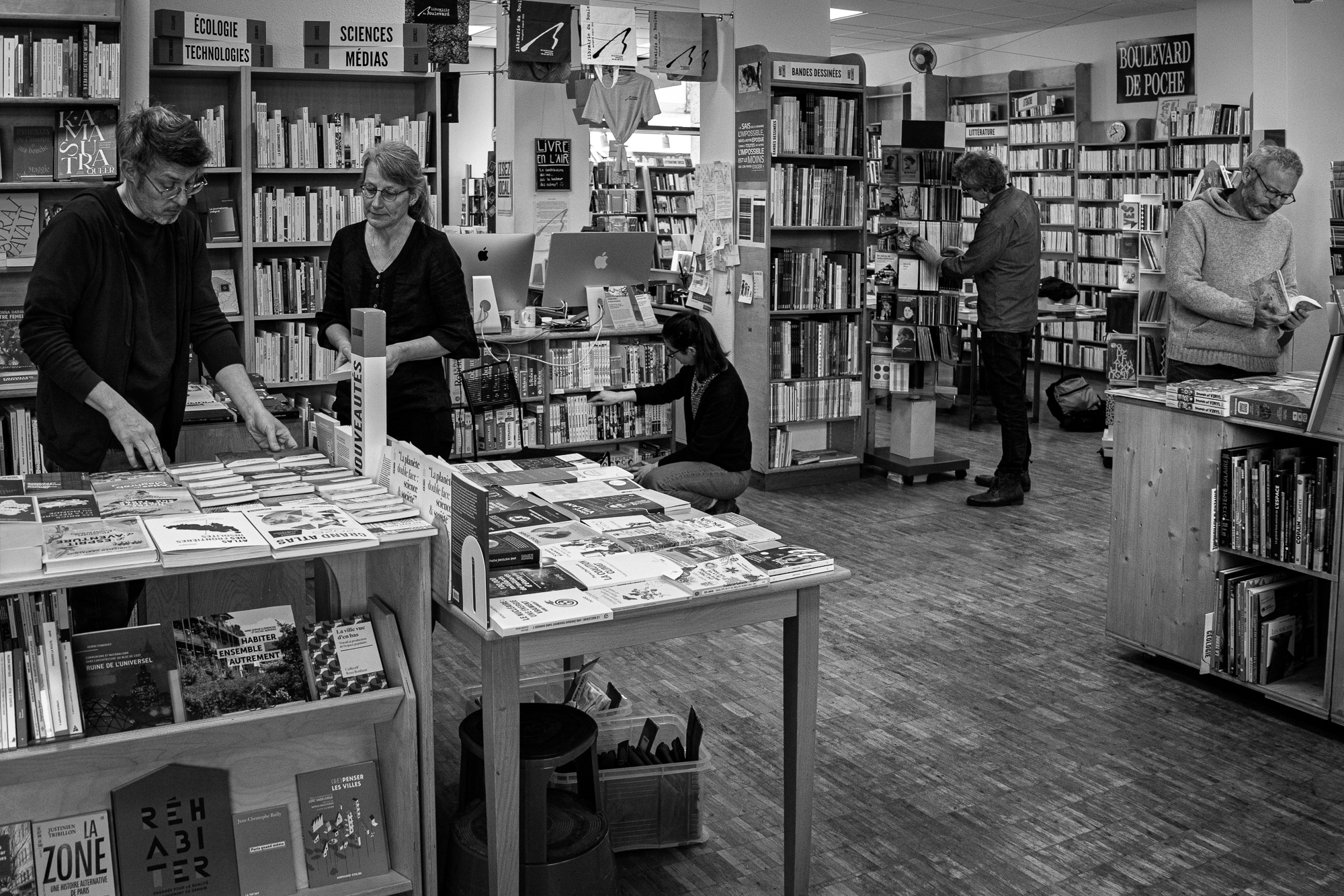 L'équipe de la Librairie du Boulevard 2026, ©Davide Campo