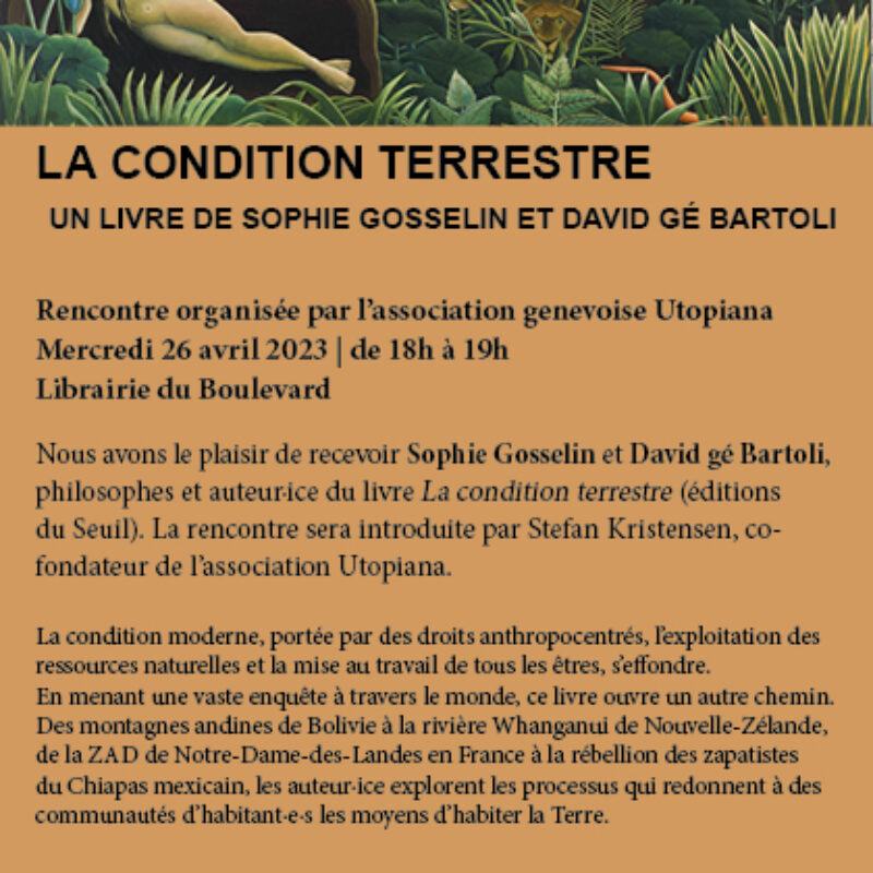 La condition terrestre