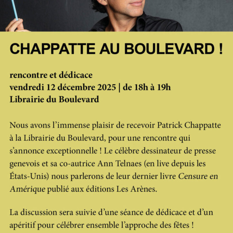 Patrick Chappatte et Ann Telnaes