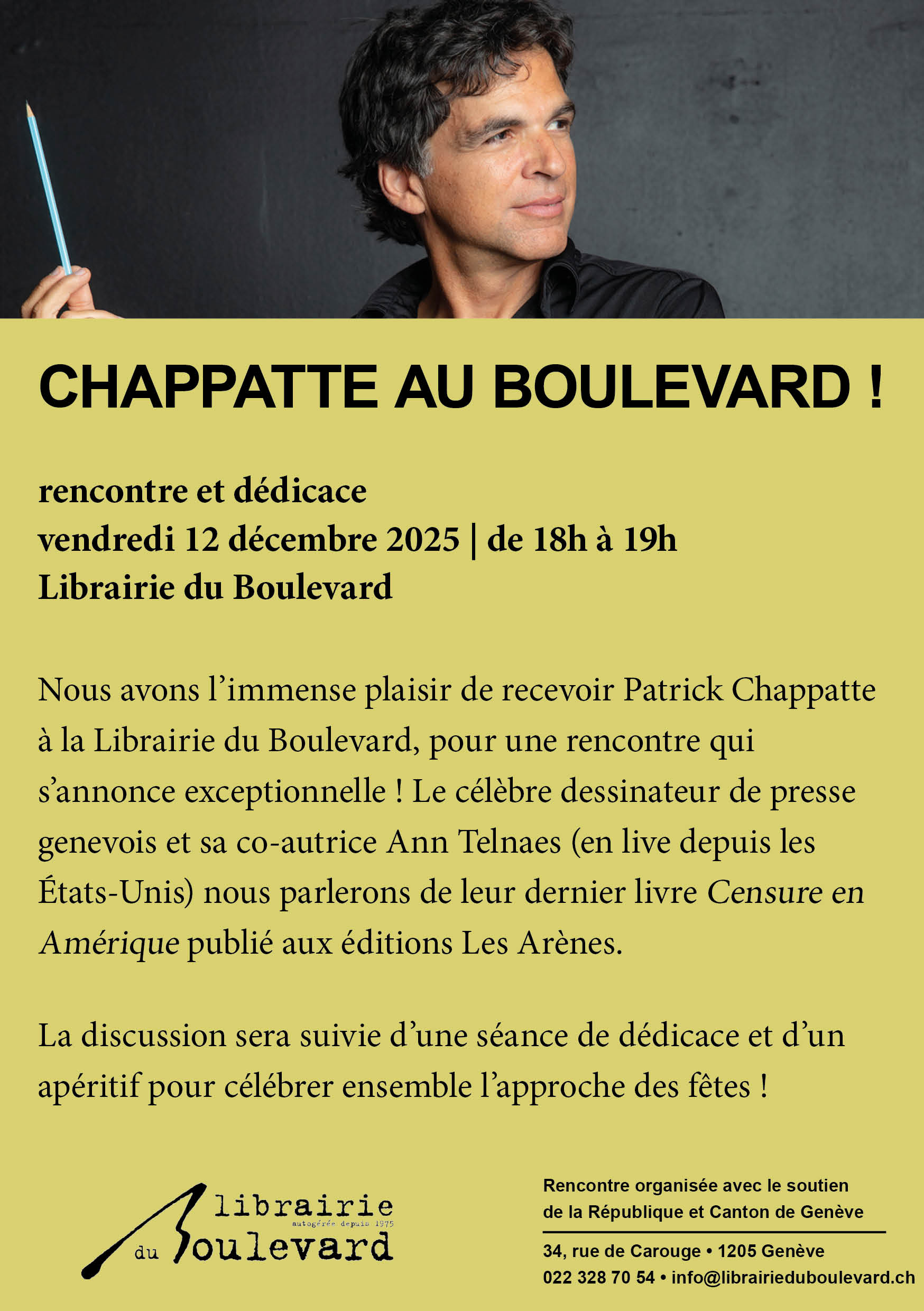 Patrick Chappatte et Ann Telnaes