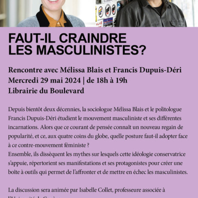 Faut-il craindre les masculinistes ?