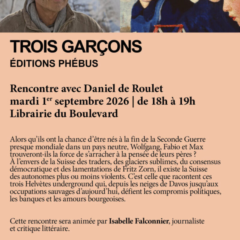 Trois garçons