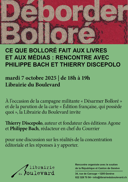 Ce que Bolloré fait aux livres et aux médias