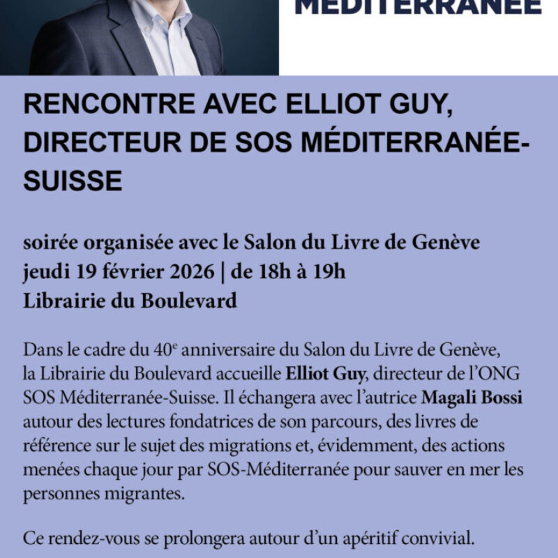Rencontre avec le directeur de SOS Méditerranée-Suisse