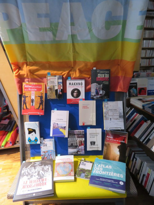 La Librairie du Boulevard solidaire avec l’Ukraine