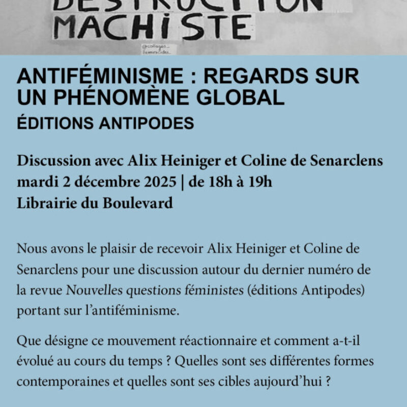 Antiféminisme : regards sur un phénomène global