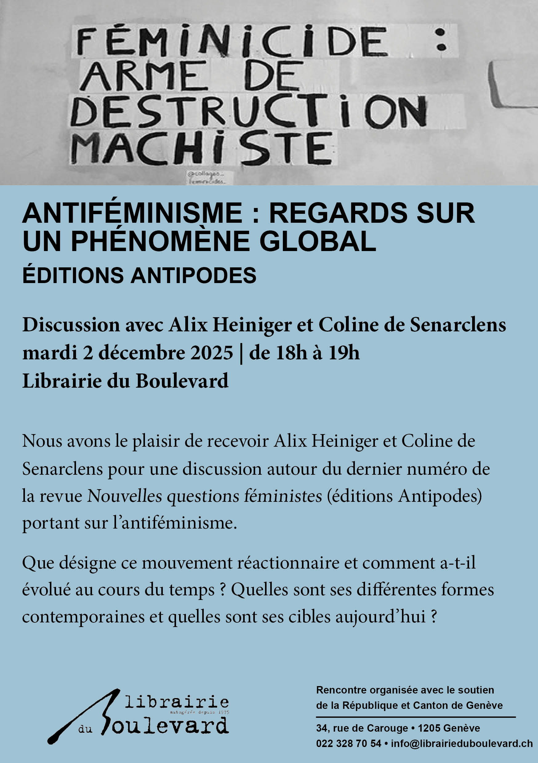 Antiféminisme : regards sur un phénomène global
