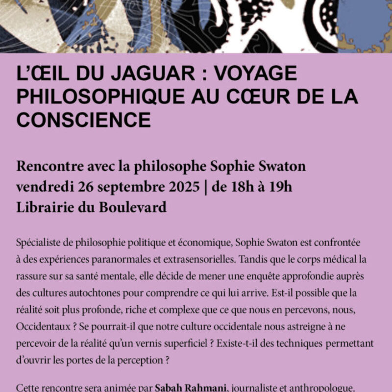 L’oeil du Jaguar : Voyage philosophique au coeur de la conscience