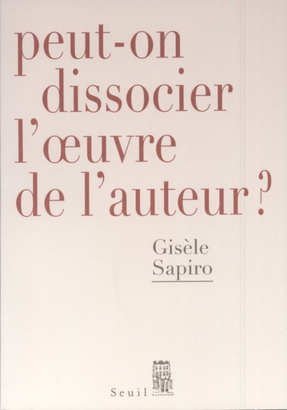 Sapiro_Dissocier Sapiro_Dissocier