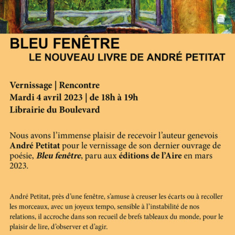 Bleu fenêtre