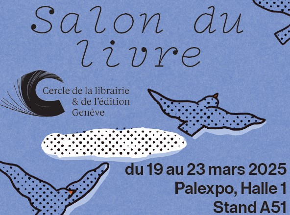 Salon du Livre 2025 – le Boulevard sera sur le stand du Cercle sur un stand commun Jeunesse avec Le Chien Bleu et la Librerit