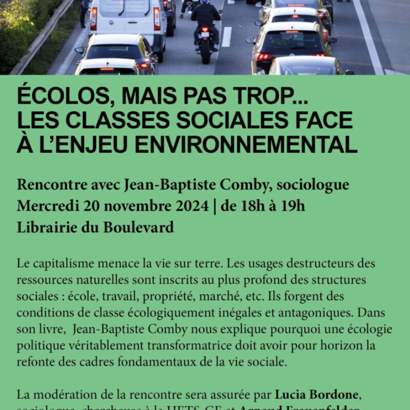 Écolos, mais pas trop…