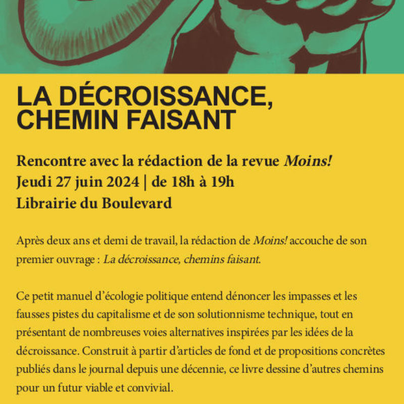 La décroissance, chemin faisant
